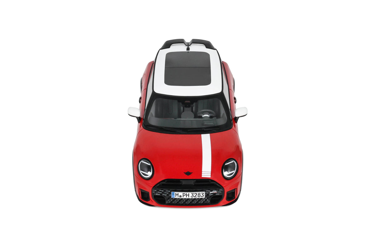 Otto 1:18 Scale Resin - 2026 MINI Cooper JCW 1965 Victory Edition, Chili Red (Reseller Exclusive) - OT1418