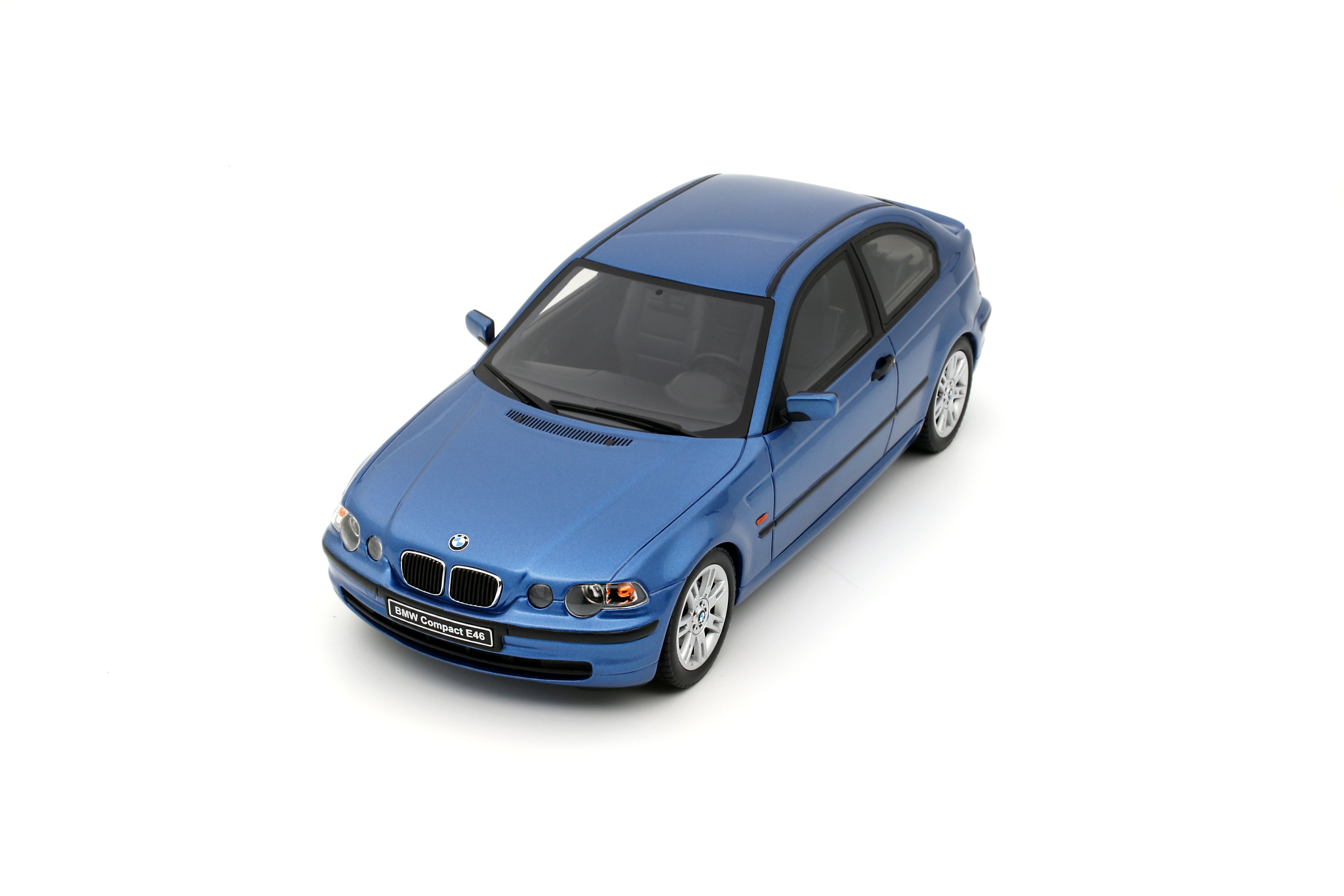 OTTO 1:18 Scale Resin - 2002 BMW 318Ti Compact - Estoril Blue - OT462