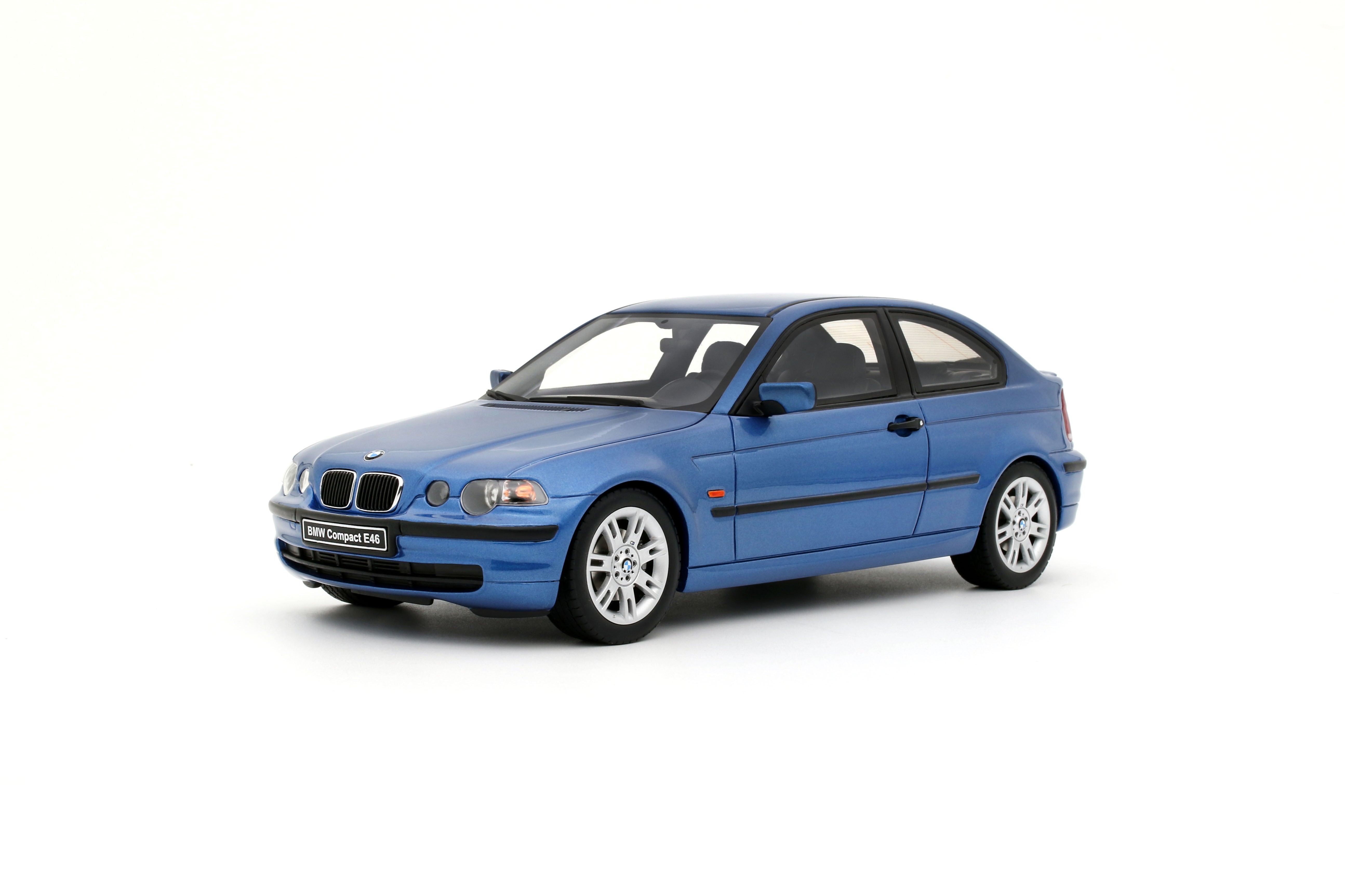 OTTO 1:18 Scale Resin - 2002 BMW 318Ti Compact - Estoril Blue - OT462