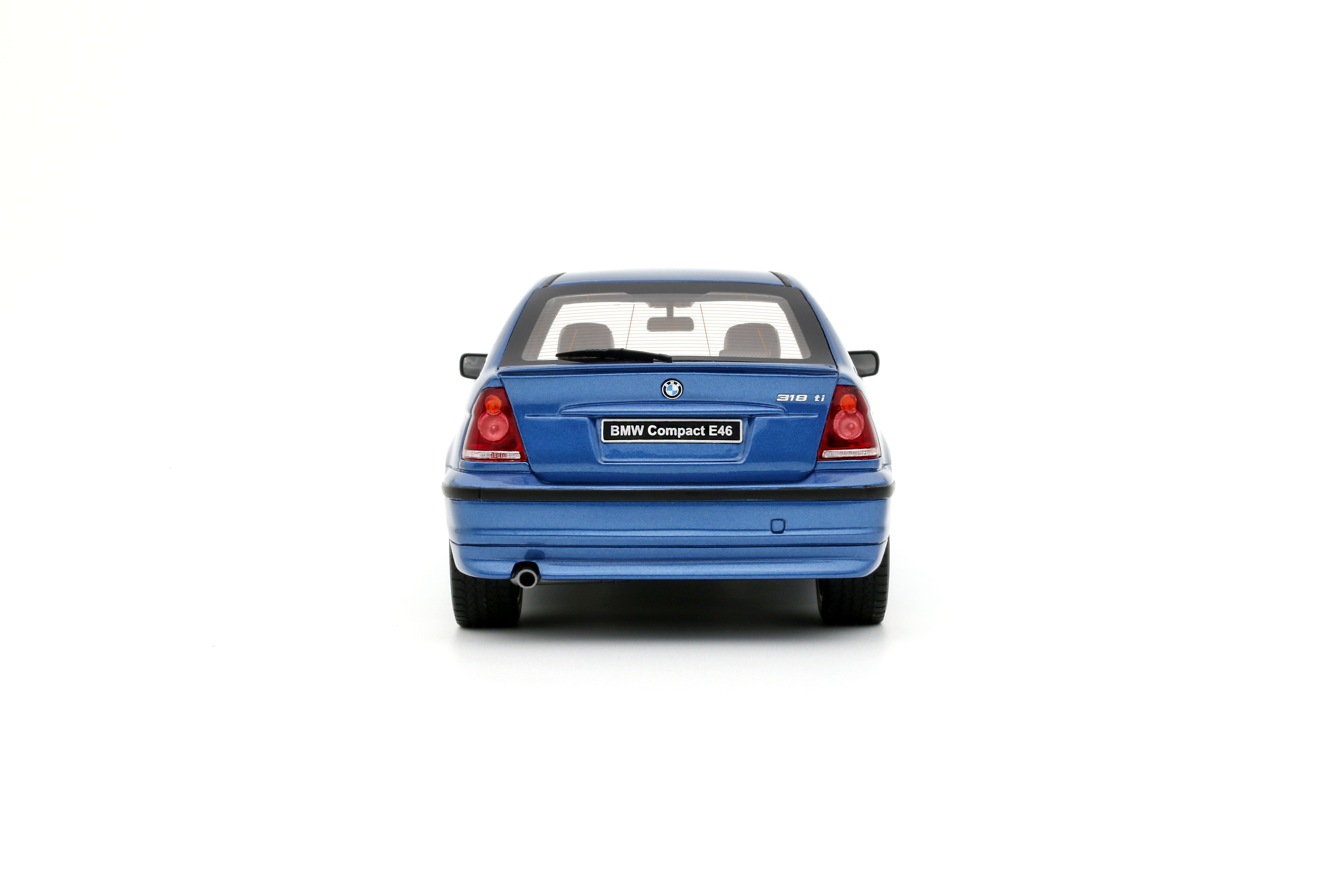 OTTO 1:18 Scale Resin - 2002 BMW 318Ti Compact - Estoril Blue - OT462