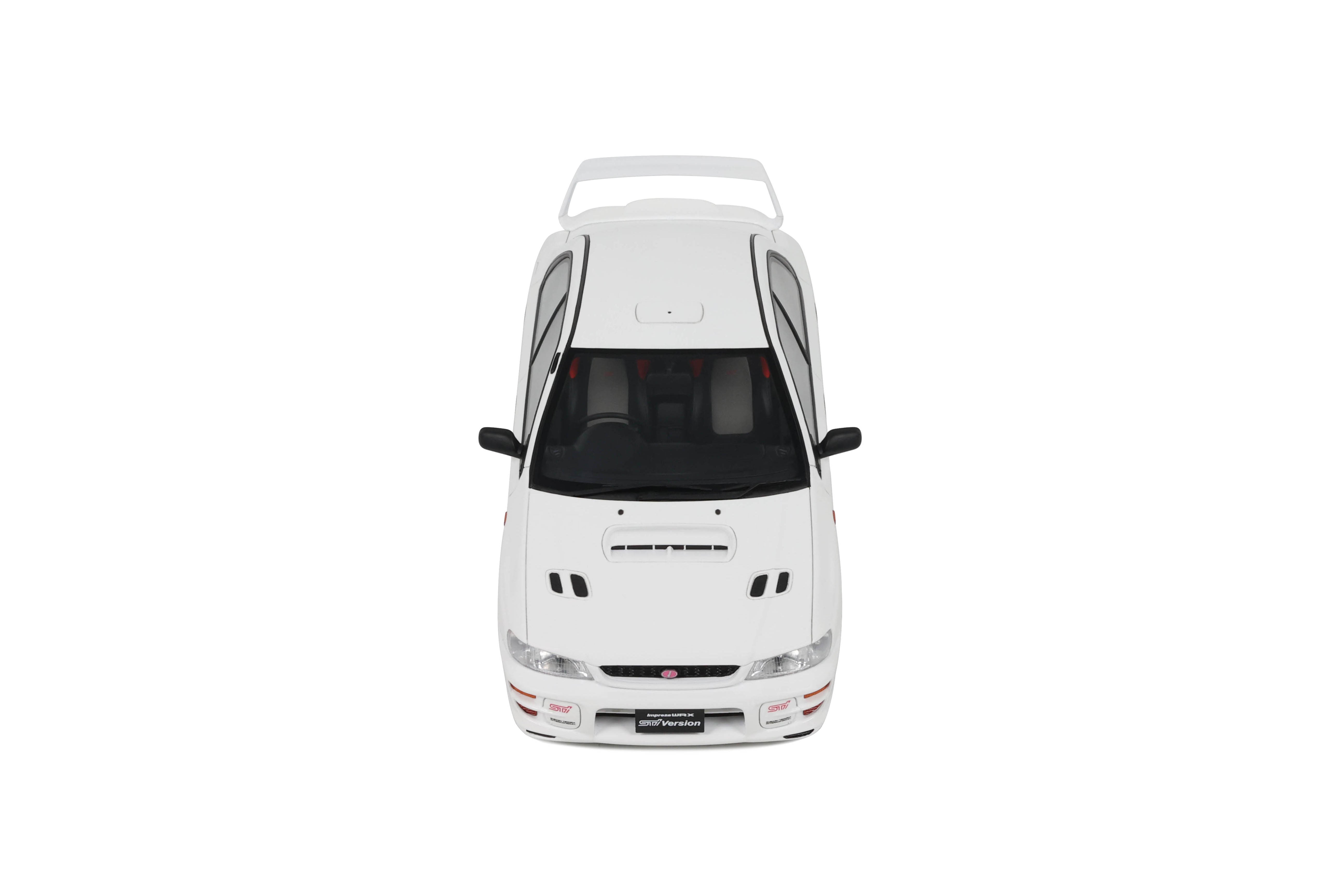 OTTO 1:18 Scale Resin - Subaru Impreza WRX Type RA STi - Pure White - OT490