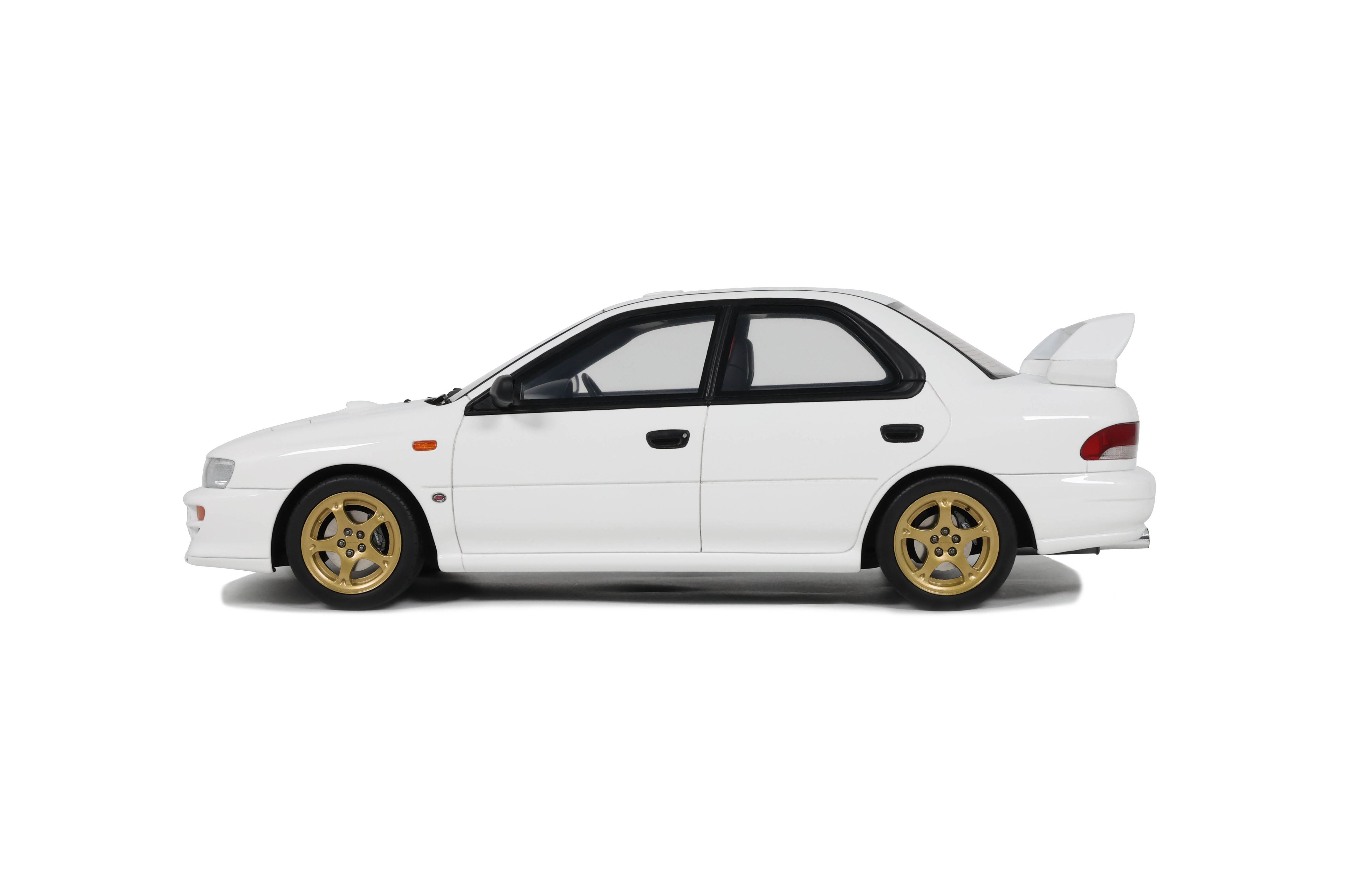 OTTO 1:18 Scale Resin - Subaru Impreza WRX Type RA STi - Pure White - OT490
