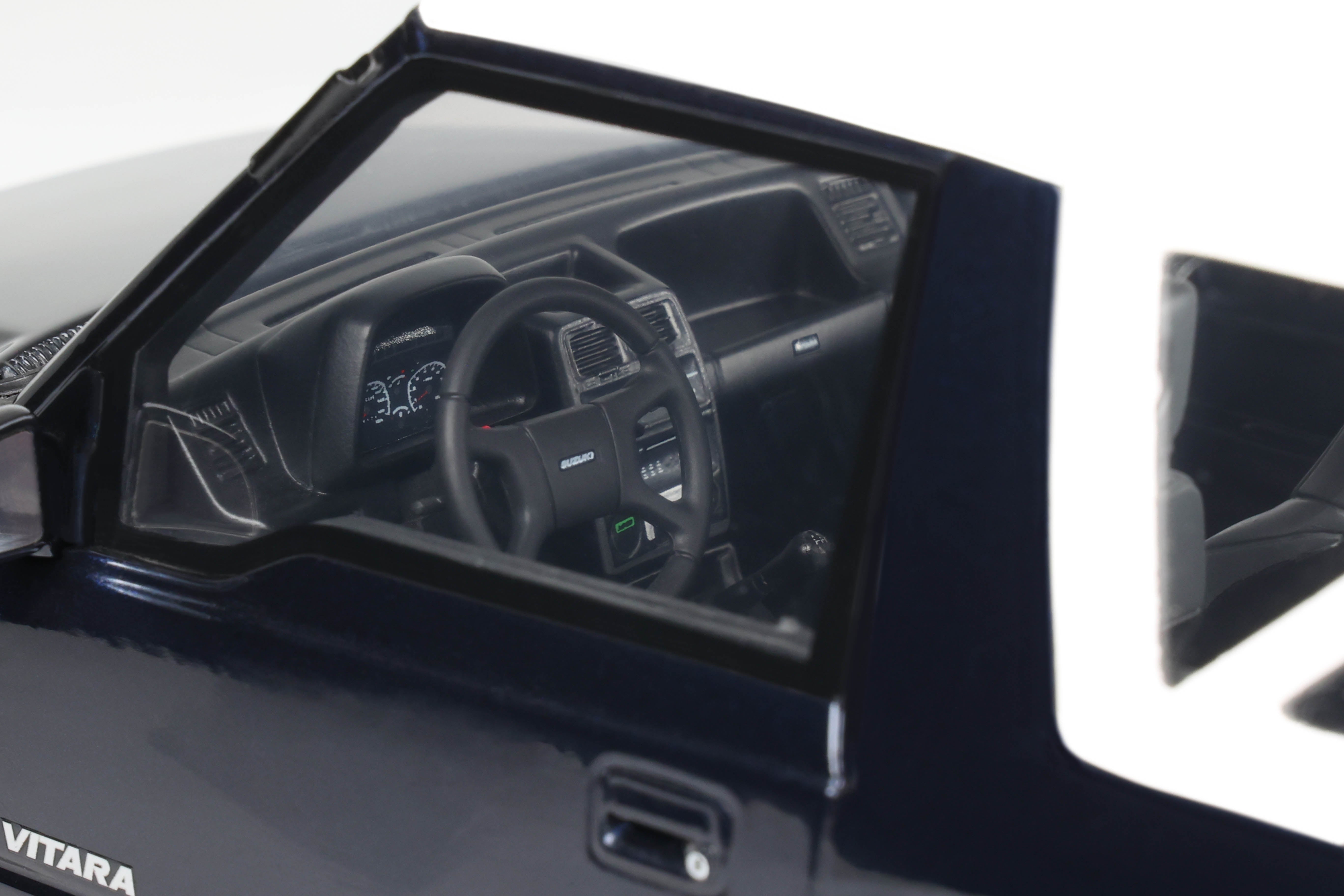OTTO 1:18 Scale Resin - 1994 SUZUKI VITARA CABRIO JLX, DEEP BLUE PEARL METALLIC - OT492