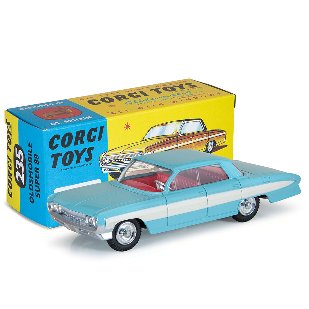 Corgi Model Club 1:49 - Oldsmobile Super 88, Blue/White, 235