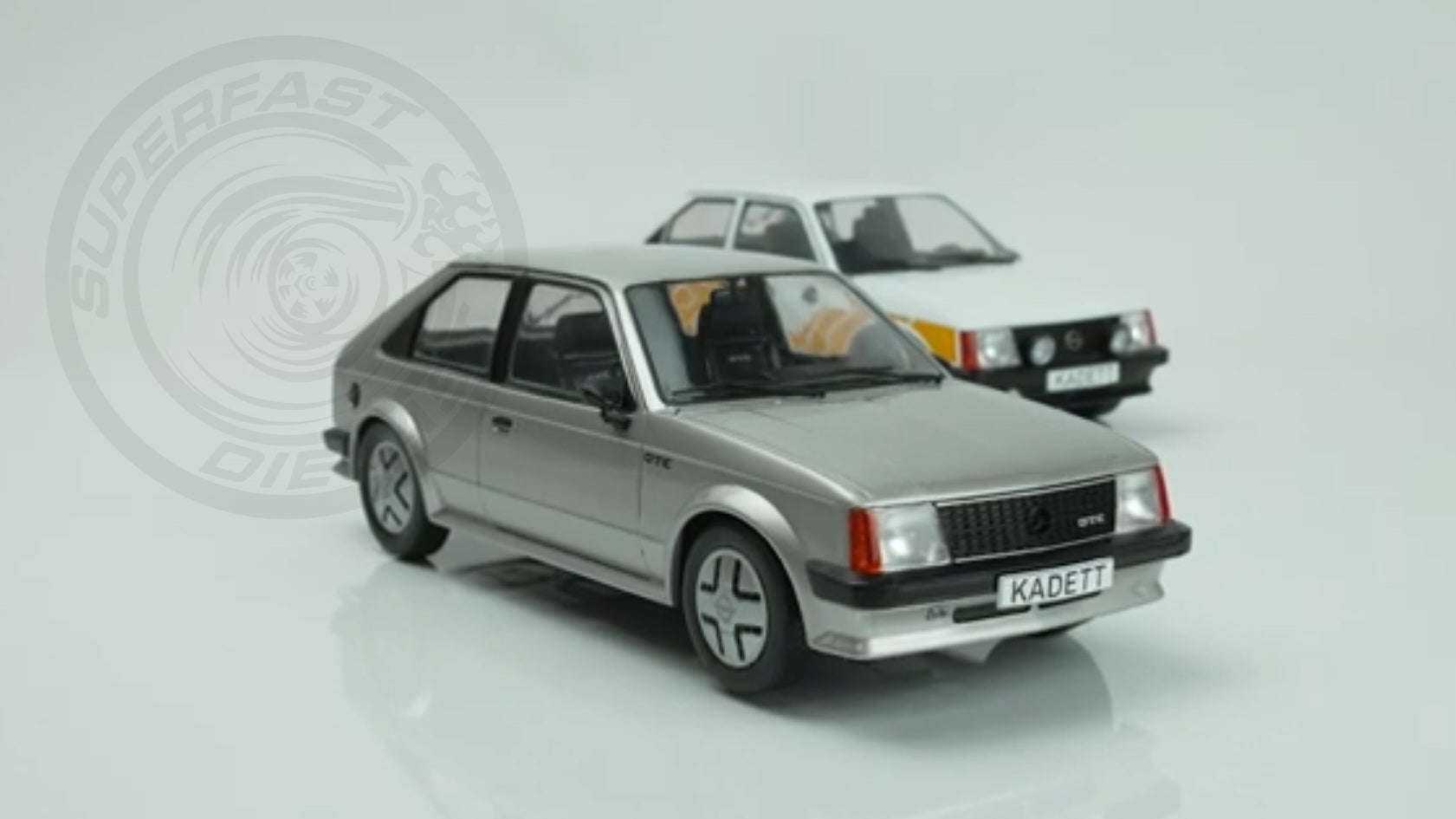 MCG 1:18 Scale Diecast Model Car - Opel Kadett D GTE (Vauxhall Astra mk1) Silver - MCG18533