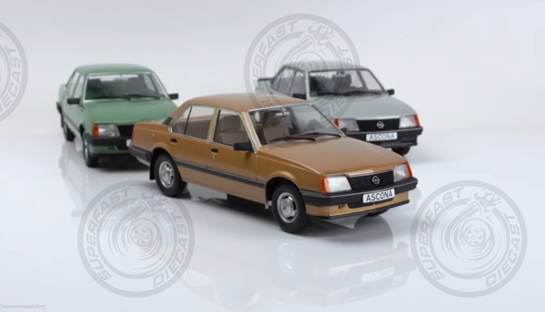 MCG 1:18 Scale Diecast - 1981 Opel Ascona C, Beige - MCG18459