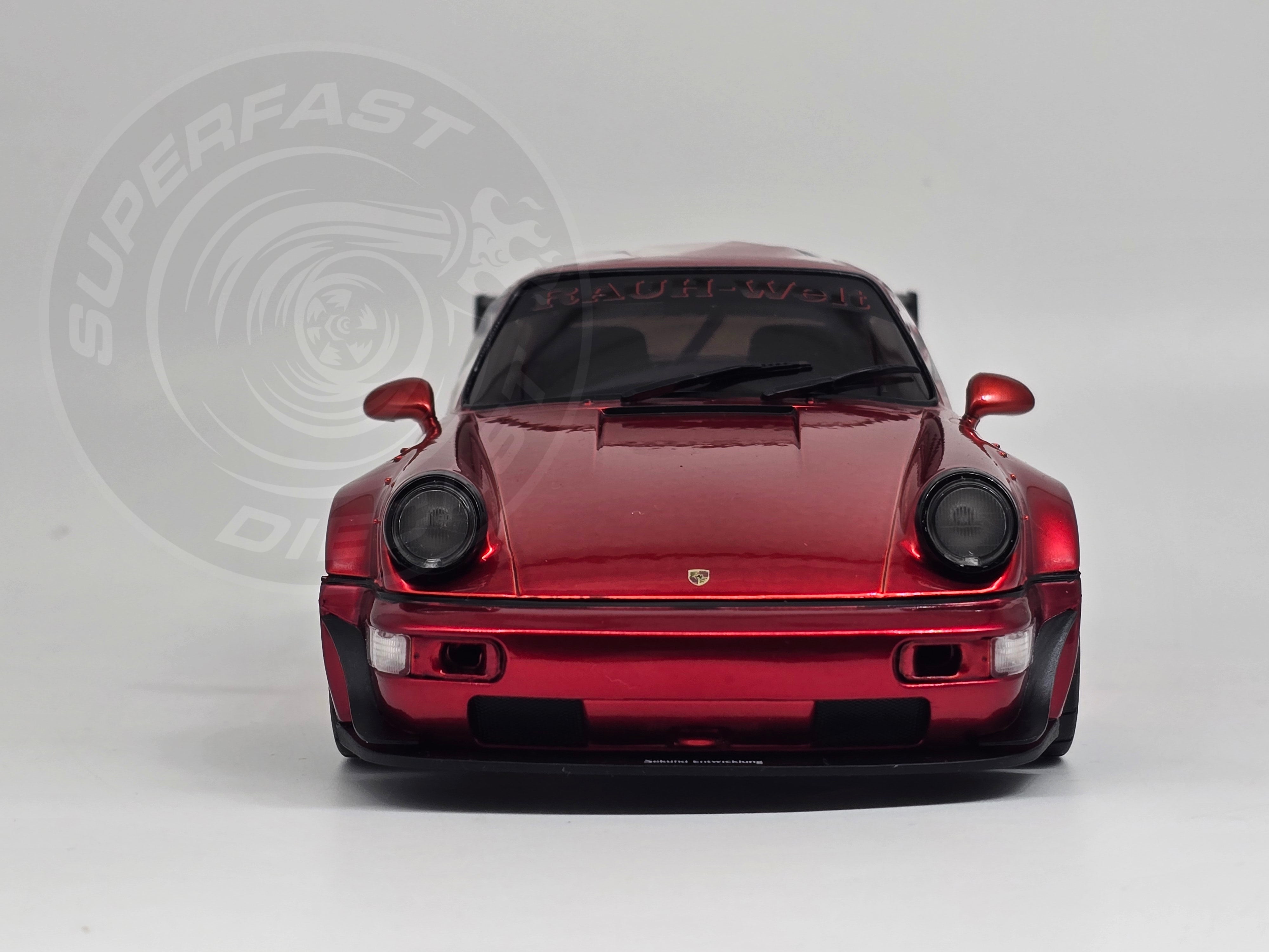 Jada 1:18 Scale Diecast - Pink Slips - Porsche RWB 964 - Candy Red - 35726