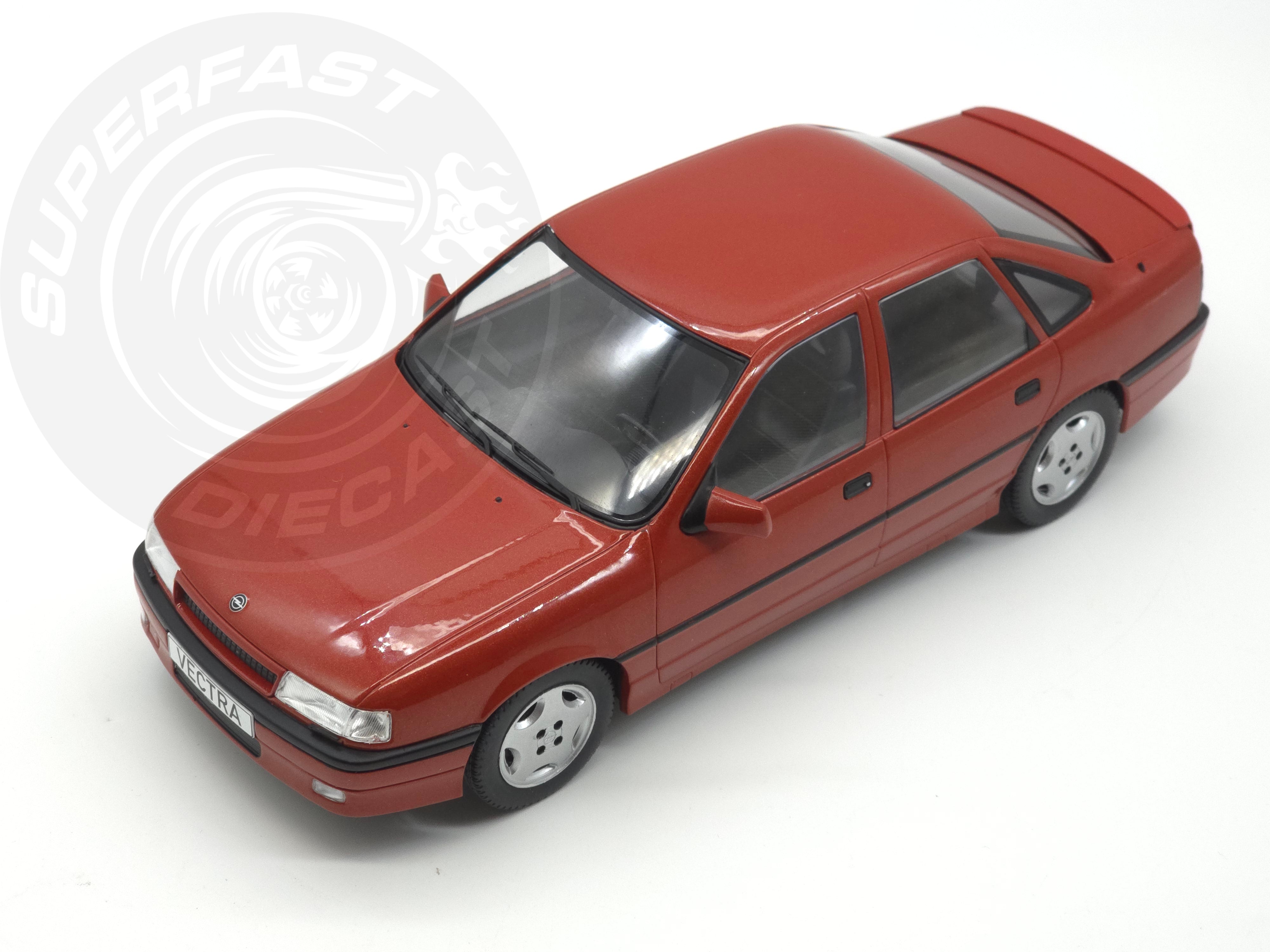 MCG 1:18 Scale Diecast - Opel Vectra A 2000, LHD, Red - MCG18461