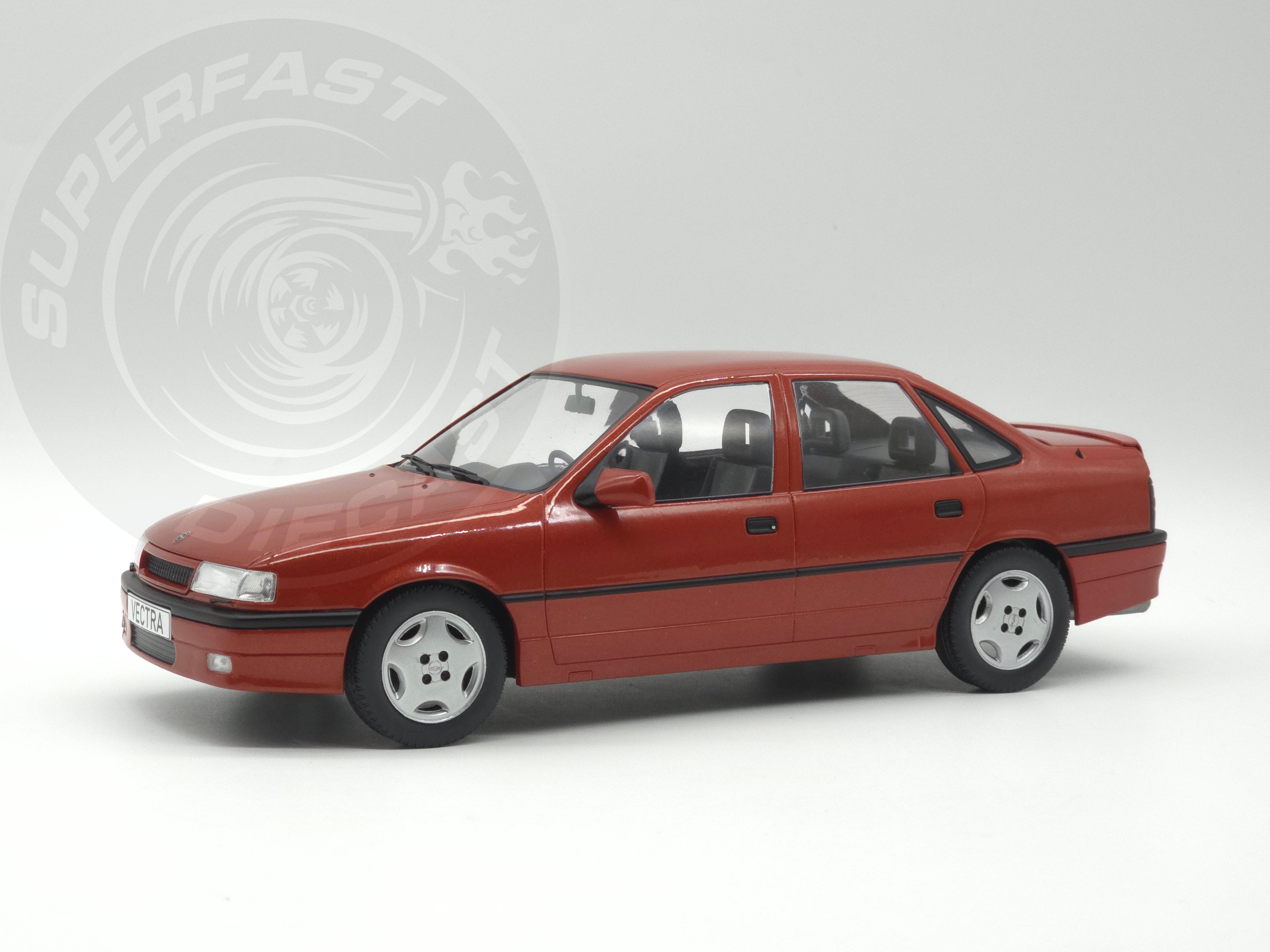 MCG 1:18 Scale Diecast - Opel Vectra A 2000, LHD, Red - MCG18461