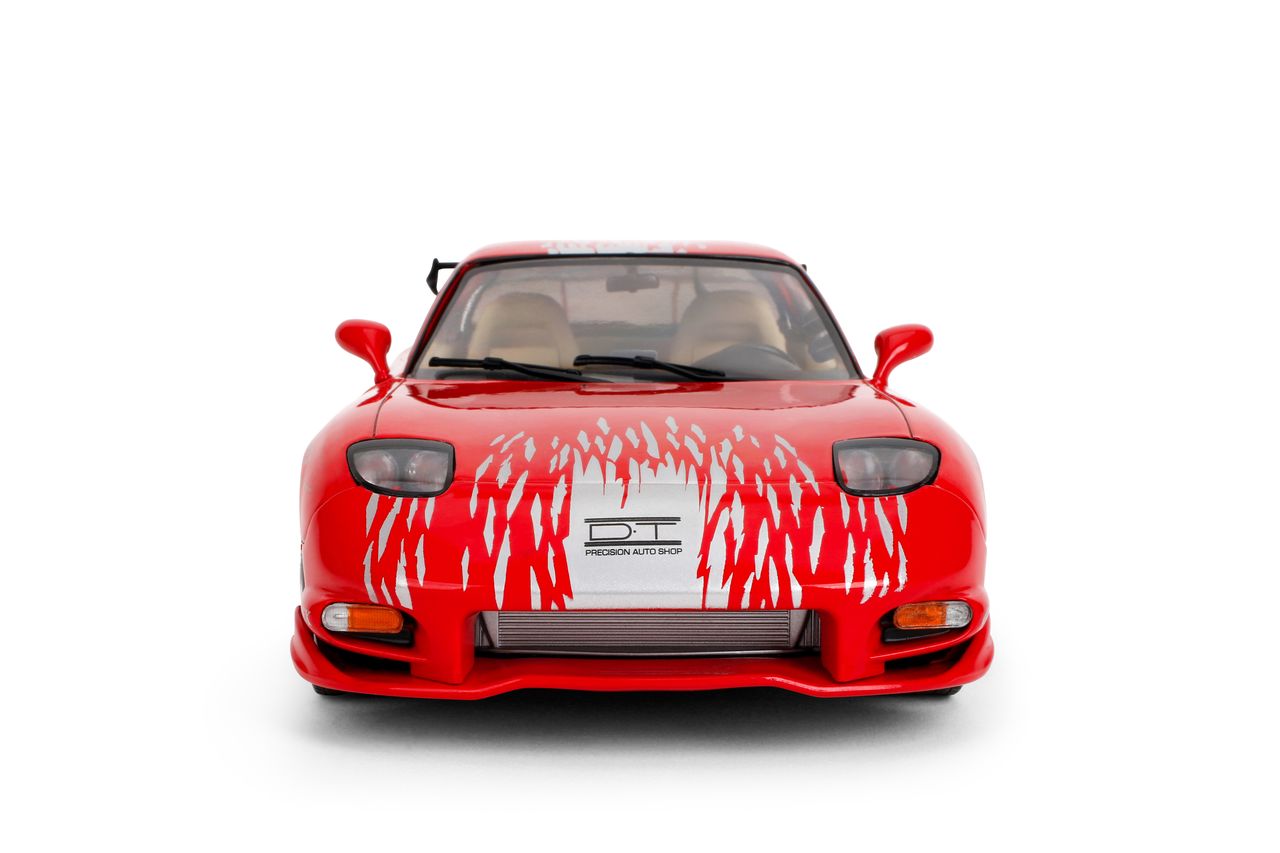 Jada Diecast - 1:18 Dom's Mazda RX7 FD3RS "Fast and Furious" Red - 38137