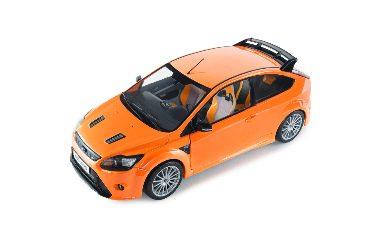 SOLIDO 1:18 Scale - 2009 Ford Focus RS Mk2 - Electric Orange - S1813103