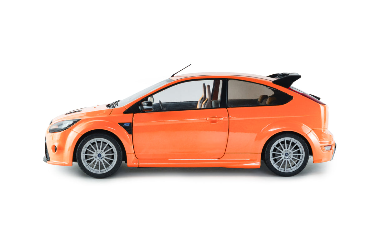 SOLIDO 1:18 Scale - 2009 Ford Focus RS Mk2 - Electric Orange - S1813103
