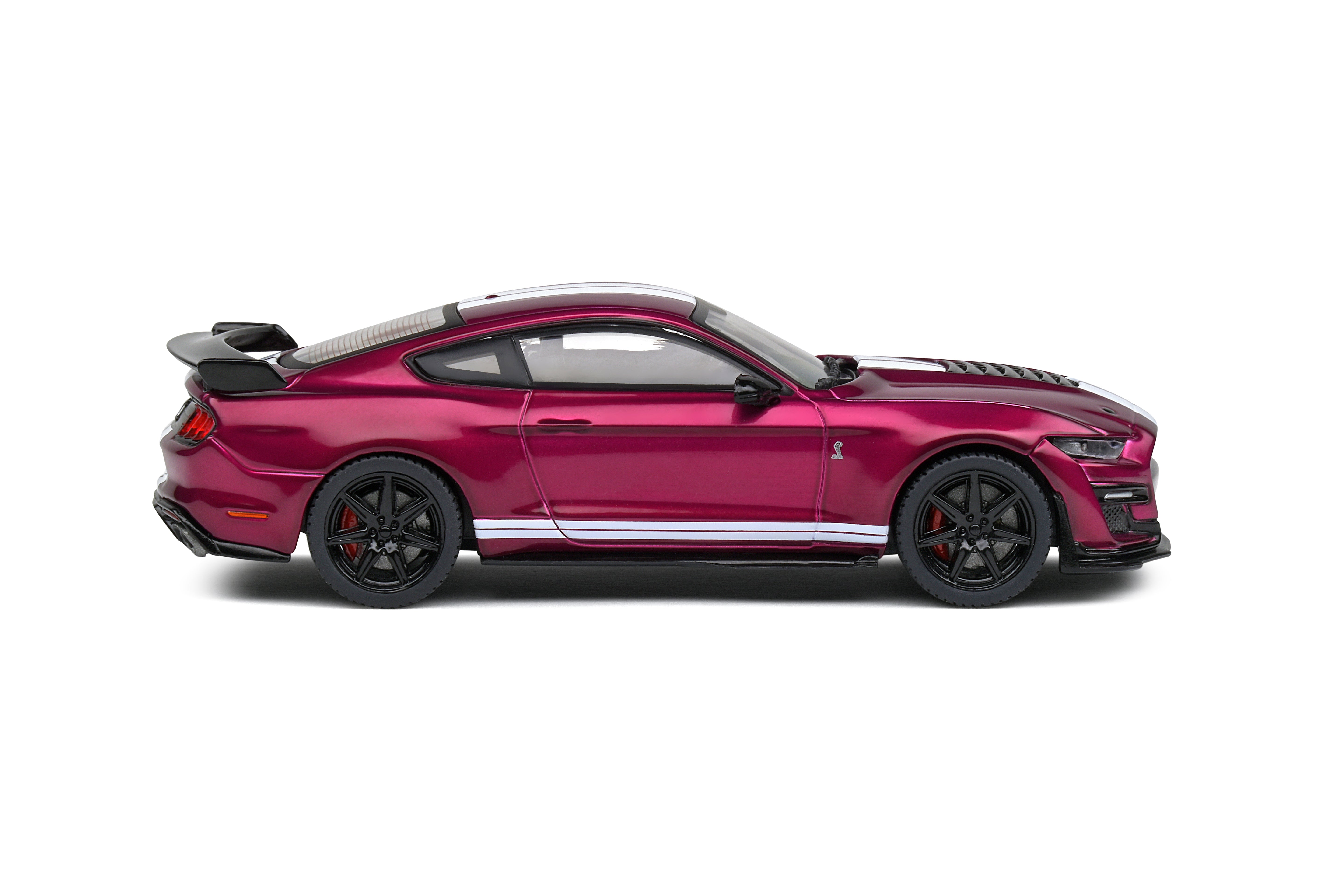 Solido 1:43 Scale, 2020 Ford Mustang Shelby GT500, Purple - S4311510