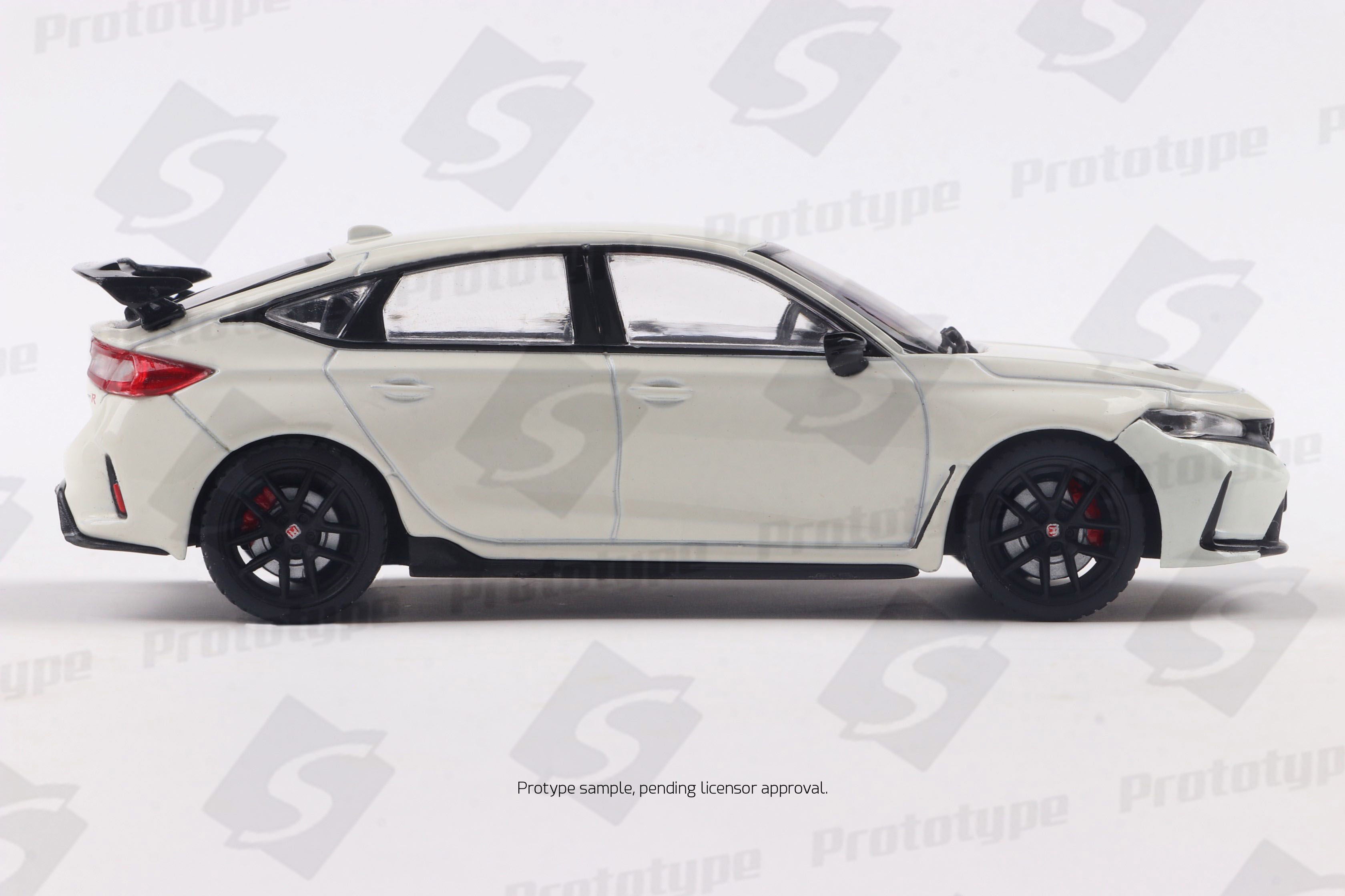 SOLIDO 1:43 Diecast, 2022 Honda Civic Type R, Championship White - S4314302