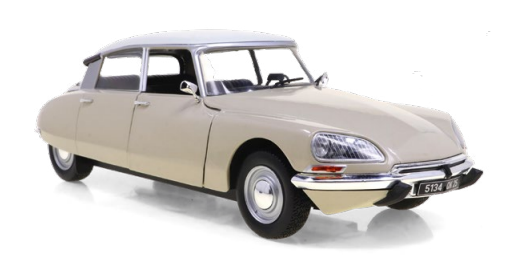 SOLIDO 1:18 Scale Diecast - 1972 Citroën D Spécial, Beige - S1800710