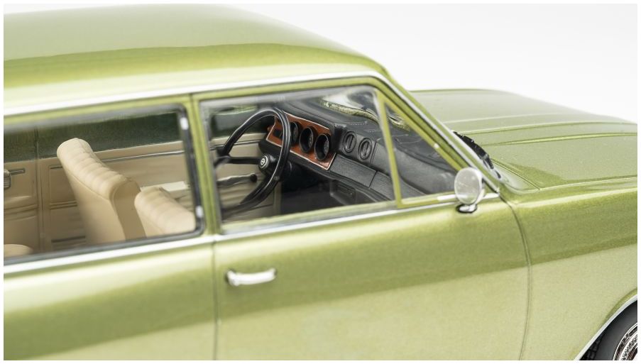 Touring Modelcars 1:18 Scale Diecast - 1972 Opel Kadett B Caravan, Lemon Green Metallic - 18048100