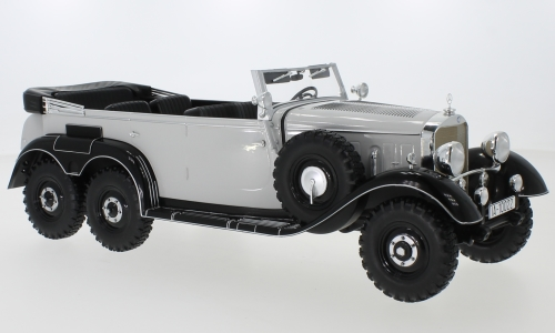 MCG 1:18 Scale Diecast - 1938 Mercedes G4 (W31), Grey - MCG18208