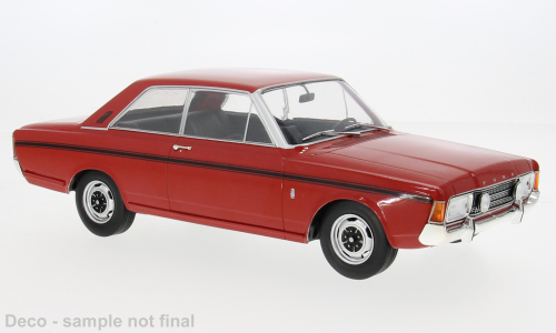 MCG 1:18 Diecast - 1968 Ford P7b, Red - MCG18485