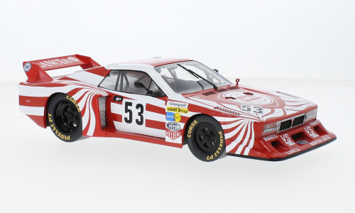 MCG 1:18 Scale Diecast Model Car - Lancia Beta Montecarlo Gr.5, 6h Silverstone, 1980, #53 - MCG18814R