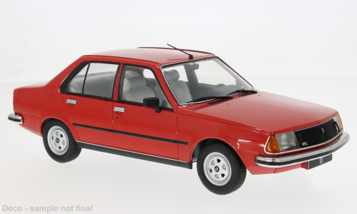 MCG 1:18 Scale Diecast - 1978 Renault 18, Red - MCG18595