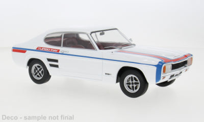 MCG 1:18 Scale Diecast 1970 Ford Capri MK1 RS 2600, White - MCG18539