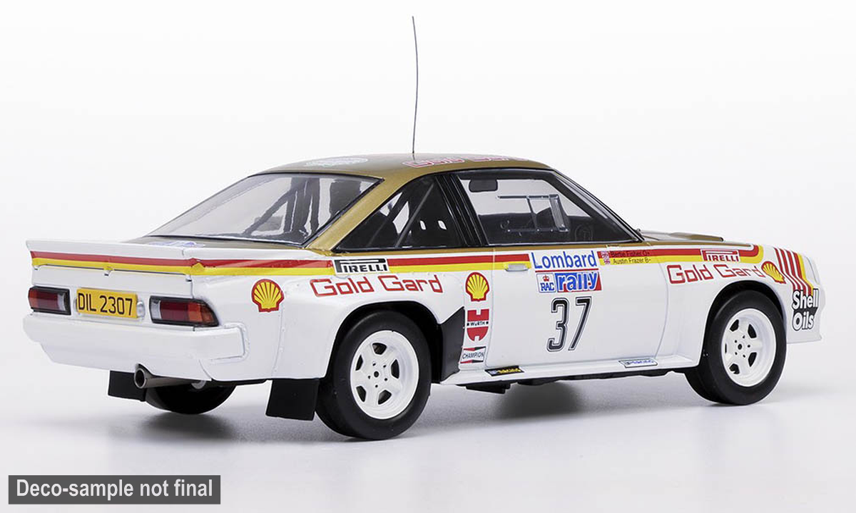 IXO 1:18 Diecast - Opel Manta 400, Rallye Manx, 1984, #37, B.Fisher/A.Frazer - IXO18RMC261.22