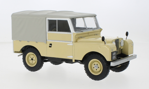MCG 1:18 Diecast - 1957 Land Rover Series I, Beige - MCG18368