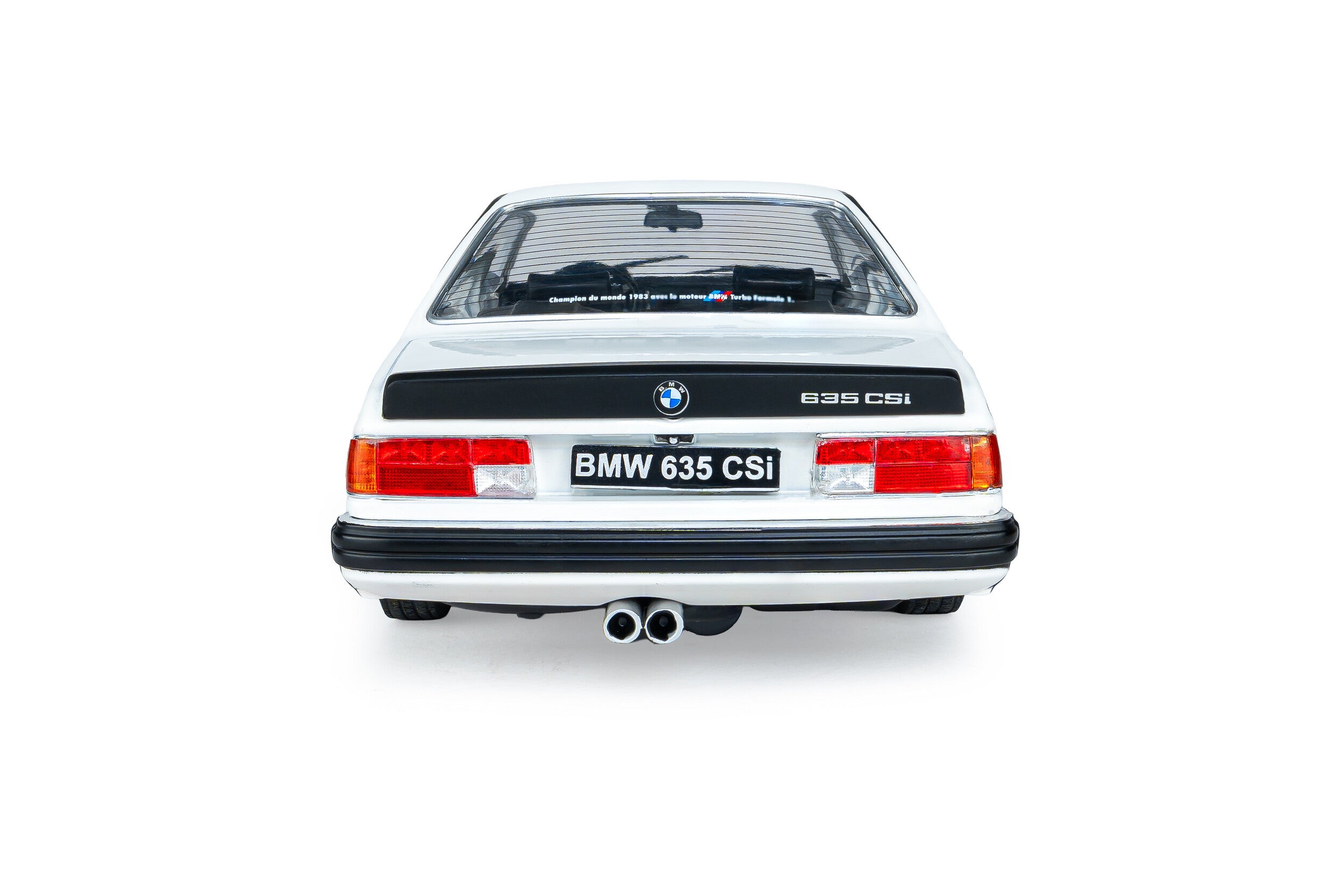 SOLIDO 1:18 Scale Diecast - 1984 BMW 635 CSi, White - S1810304