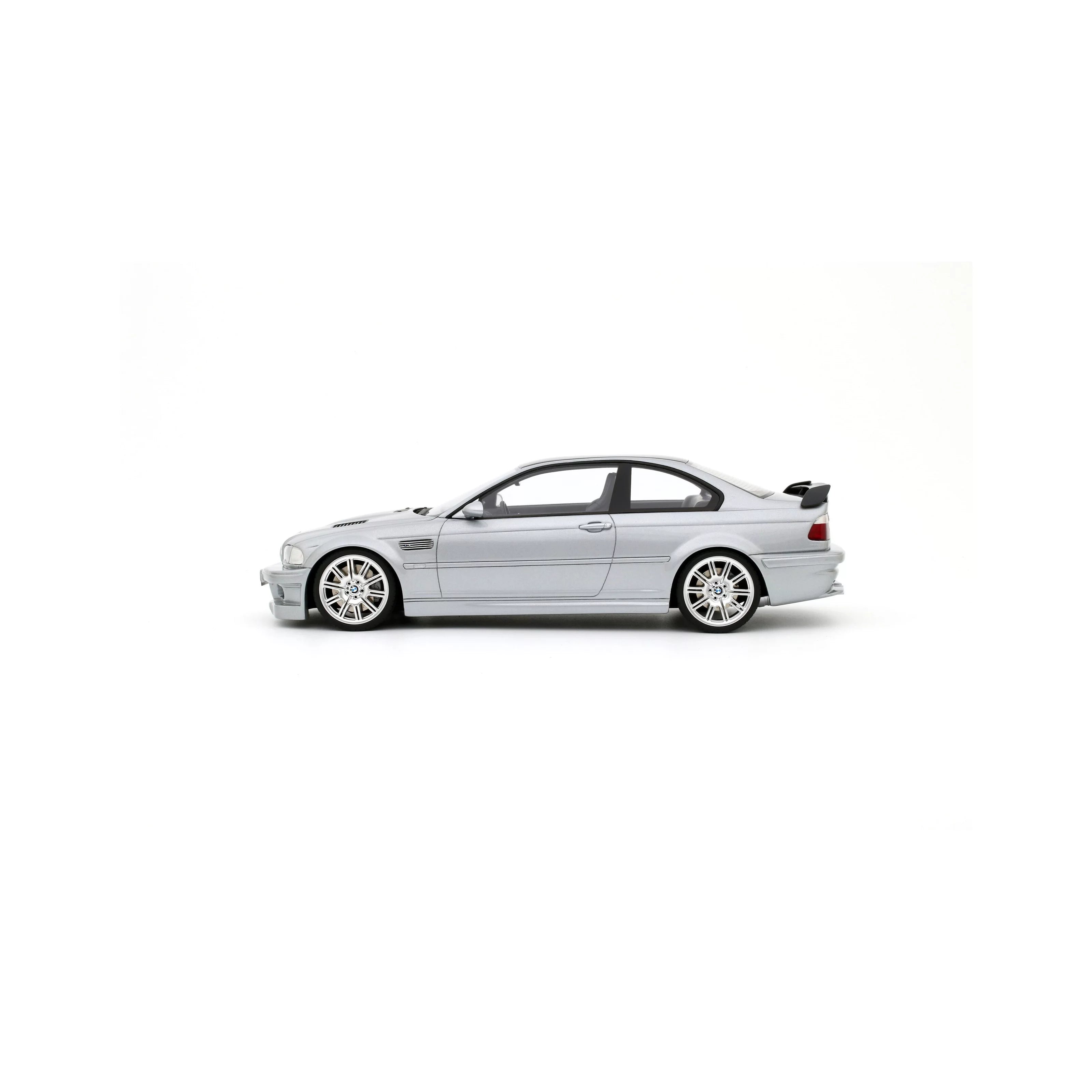 OTTO 1:18 Scale Resin - 2001 BMW E46 M3 GTR Street - Titan Silver Metallic 354 - OT1128