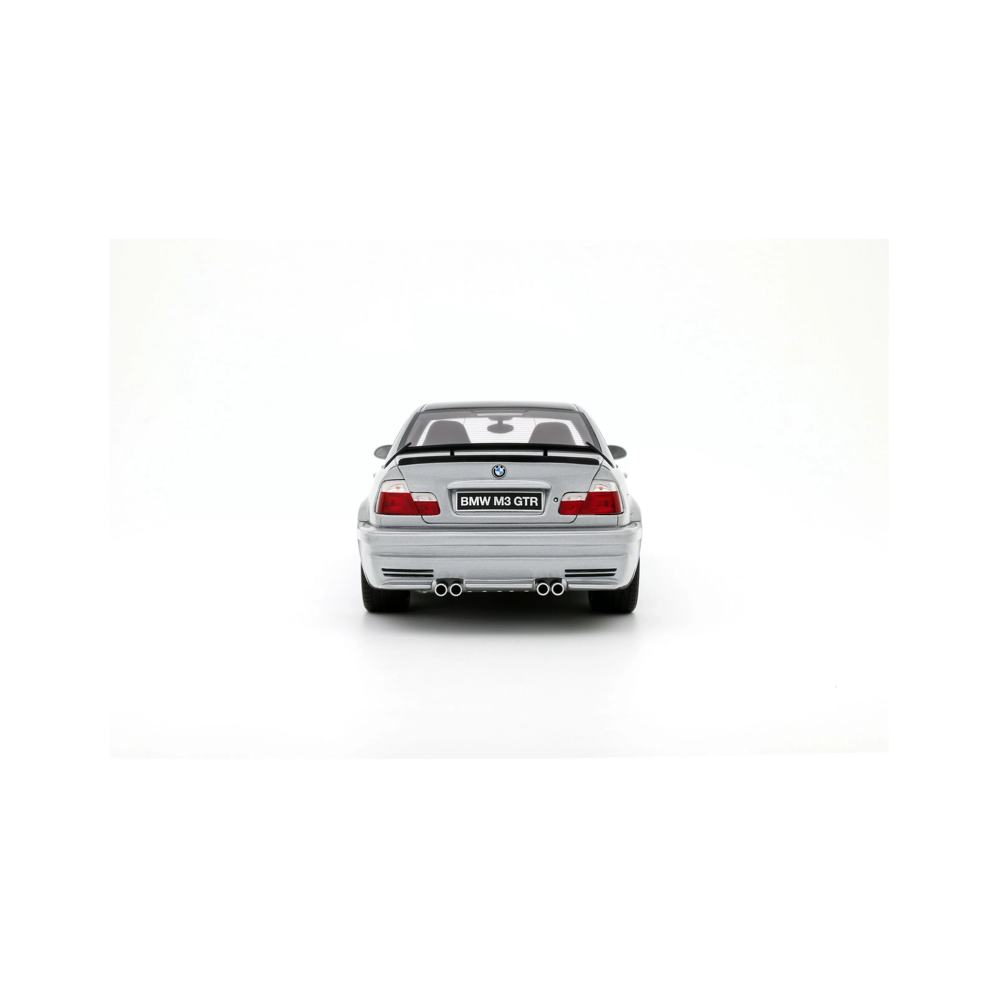 OTTO 1:18 Scale Resin - 2001 BMW E46 M3 GTR Street - Titan Silver Metallic 354 - OT1128