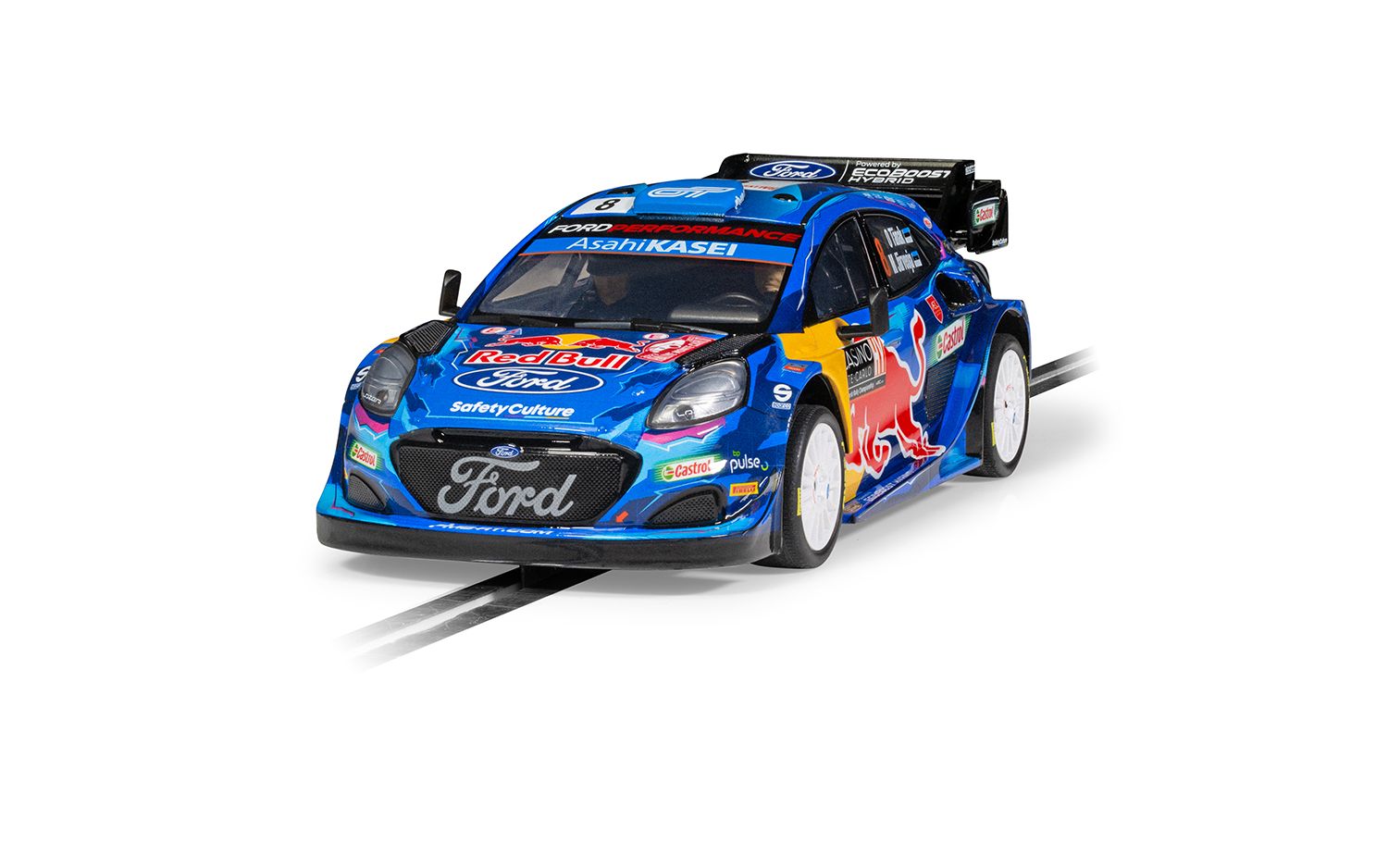 Scalextric 1:32 Scale - Ford Puma Rally1 - Monte Carlo 2023 Tanak/Jarveoja - C4501