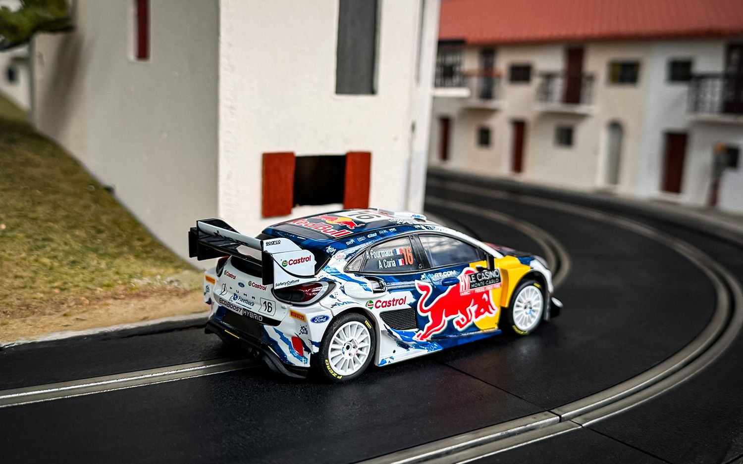 Scalextric 1:32 Scale - Ford Puma Rally1, A. Fourmaux - Monte Carlo 2024 - C4569