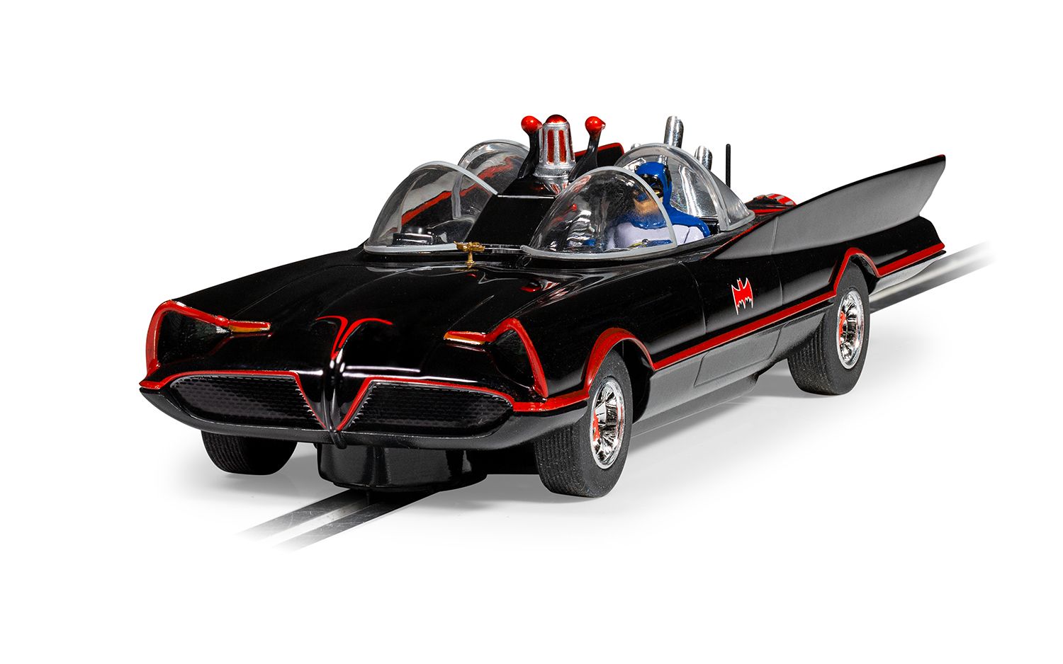 Scalextric 1:32 Scale - Batmobile Ultimate Collection - Chromed Triple Car Pack - C4575A