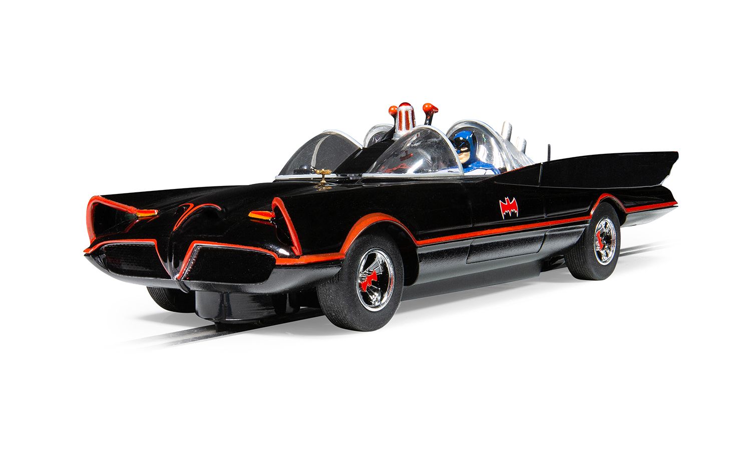 Scalextric 1:32 Scale - Batmobile Ultimate Collection - Chromed Triple Car Pack - C4575A