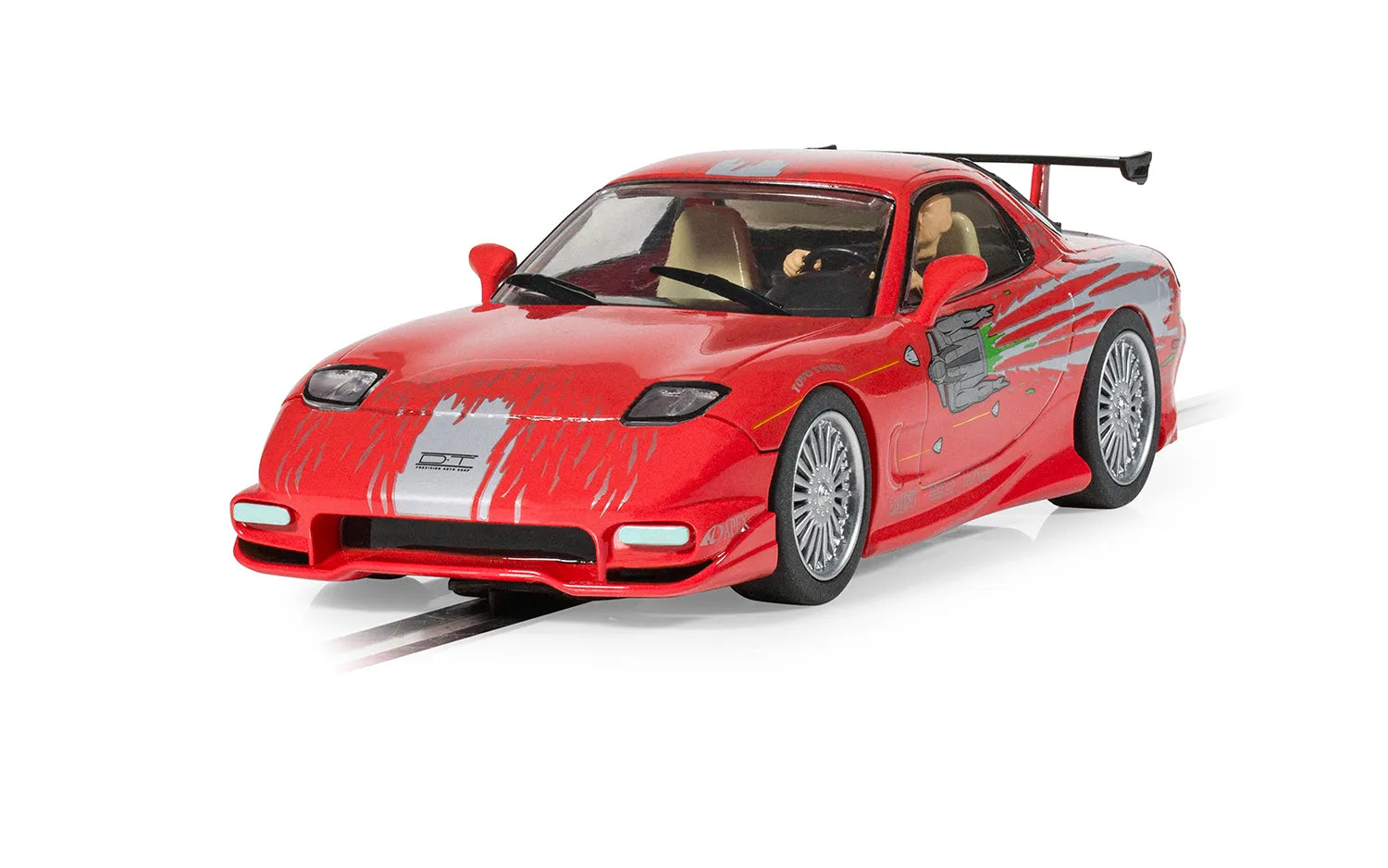 Scalextric 1:32 Scale - Mazda RX7 - The Fast And The Furious, Red - C4592