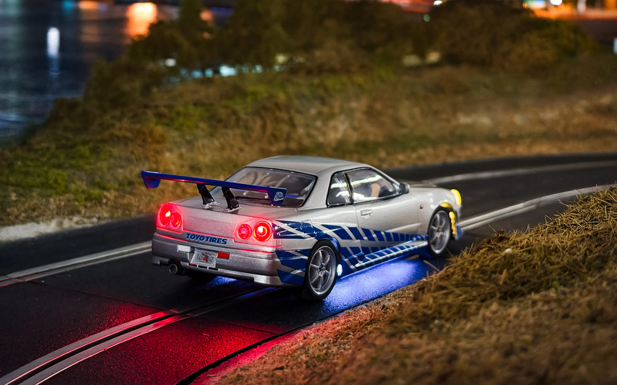 Scalextric 1:32 Scale - Nissan Skyline GT-R (R34), Fast and Furious - C4674