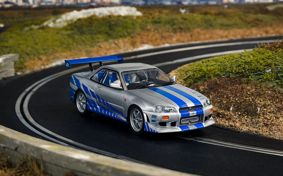Scalextric 1:32 Scale - Nissan Skyline GT-R (R34), Fast and Furious - C4674