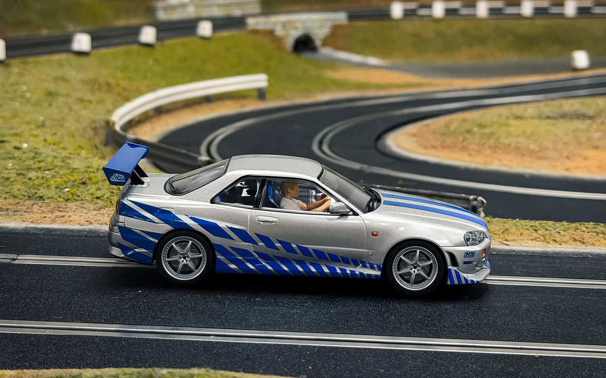 Scalextric 1:32 Scale - Nissan Skyline GT-R (R34), Fast and Furious - C4674