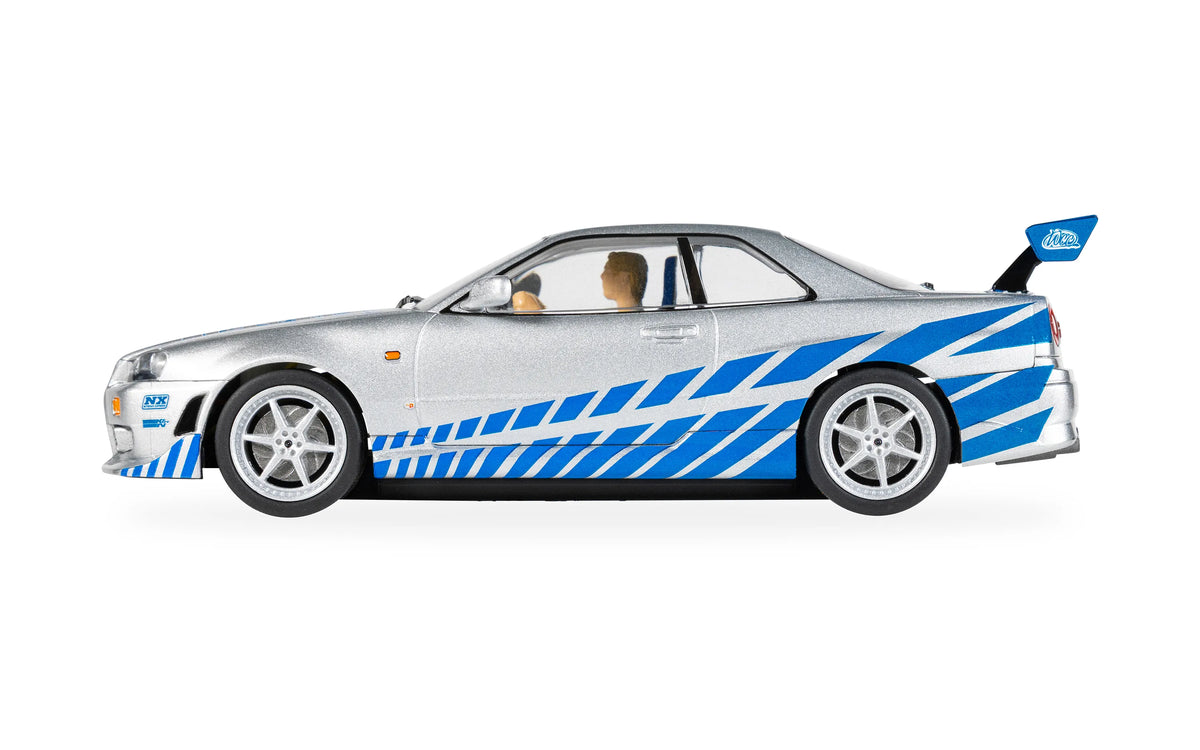 Scalextric 1:32 Scale - Nissan Skyline GT-R (R34), Fast and Furious - C4674