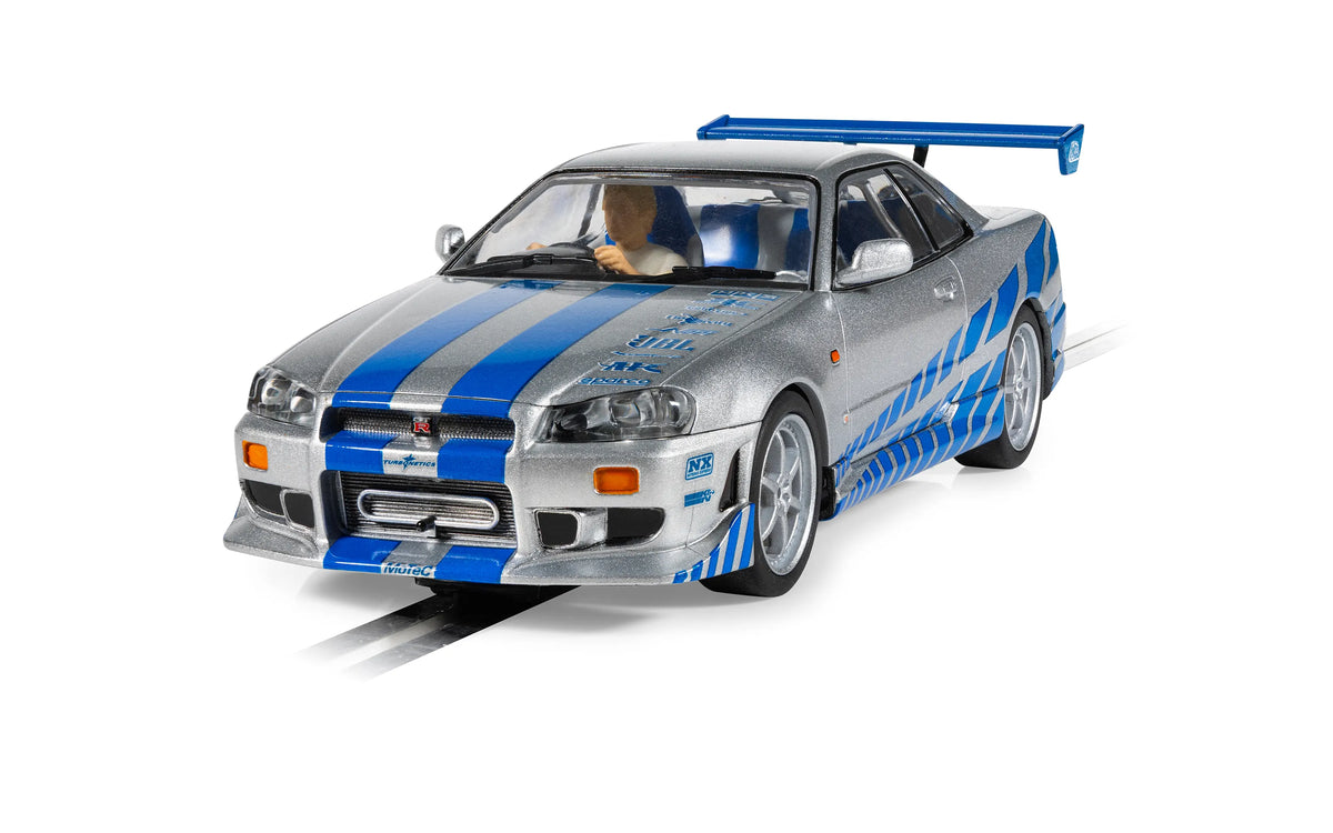 Scalextric 1:32 Scale - Nissan Skyline GT-R (R34), Fast and Furious - C4674