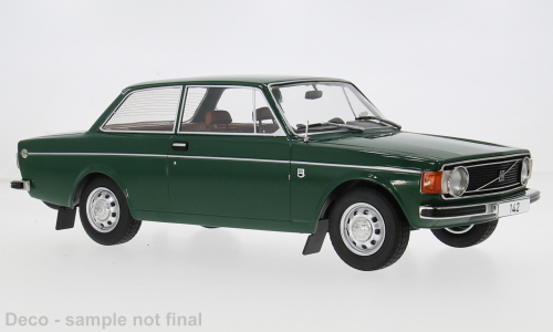 MCG 1:18 Diecast - 1973 Volvo 142, Green - MCG18005