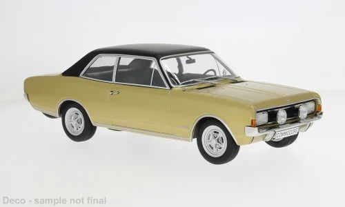 MCG 1:18 Scale Diecast - 1972 Opel Commodore, Beige - MCG18559