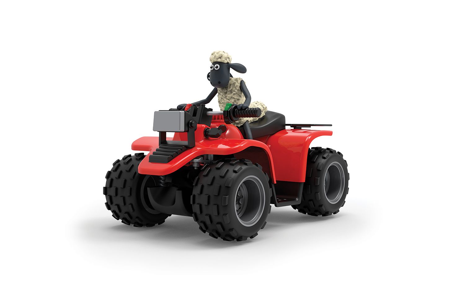 CORGI 1:43 - Shaun Quad Bike - Shaun the Sheep, Red - CC81001