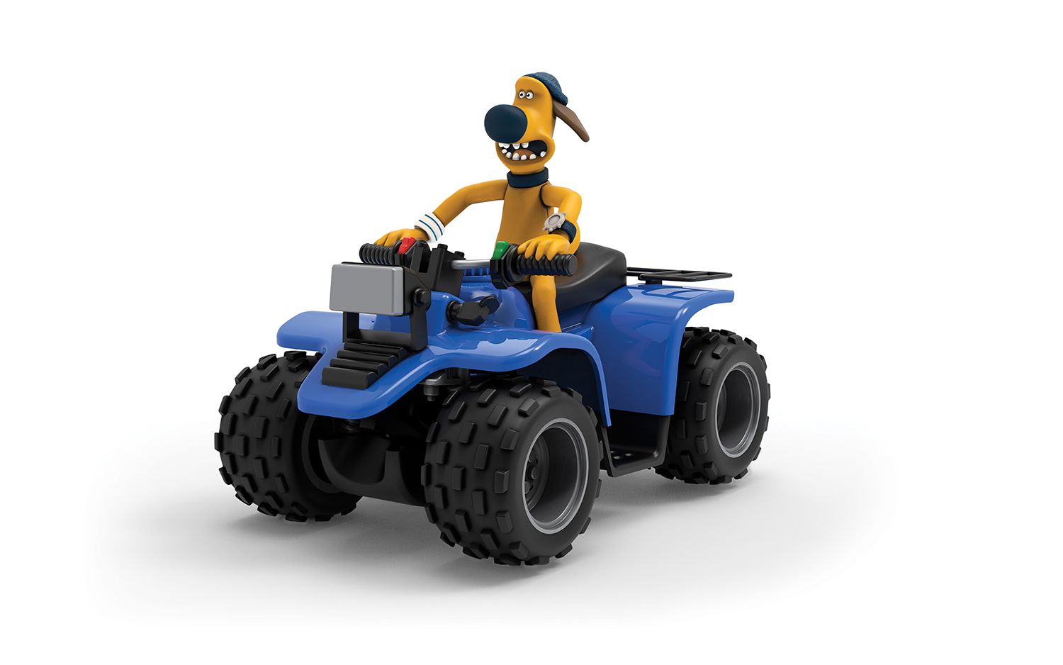 CORGI 1:43 - Bitzer Quad Bike - Shaun the Sheep, Red - CC81003