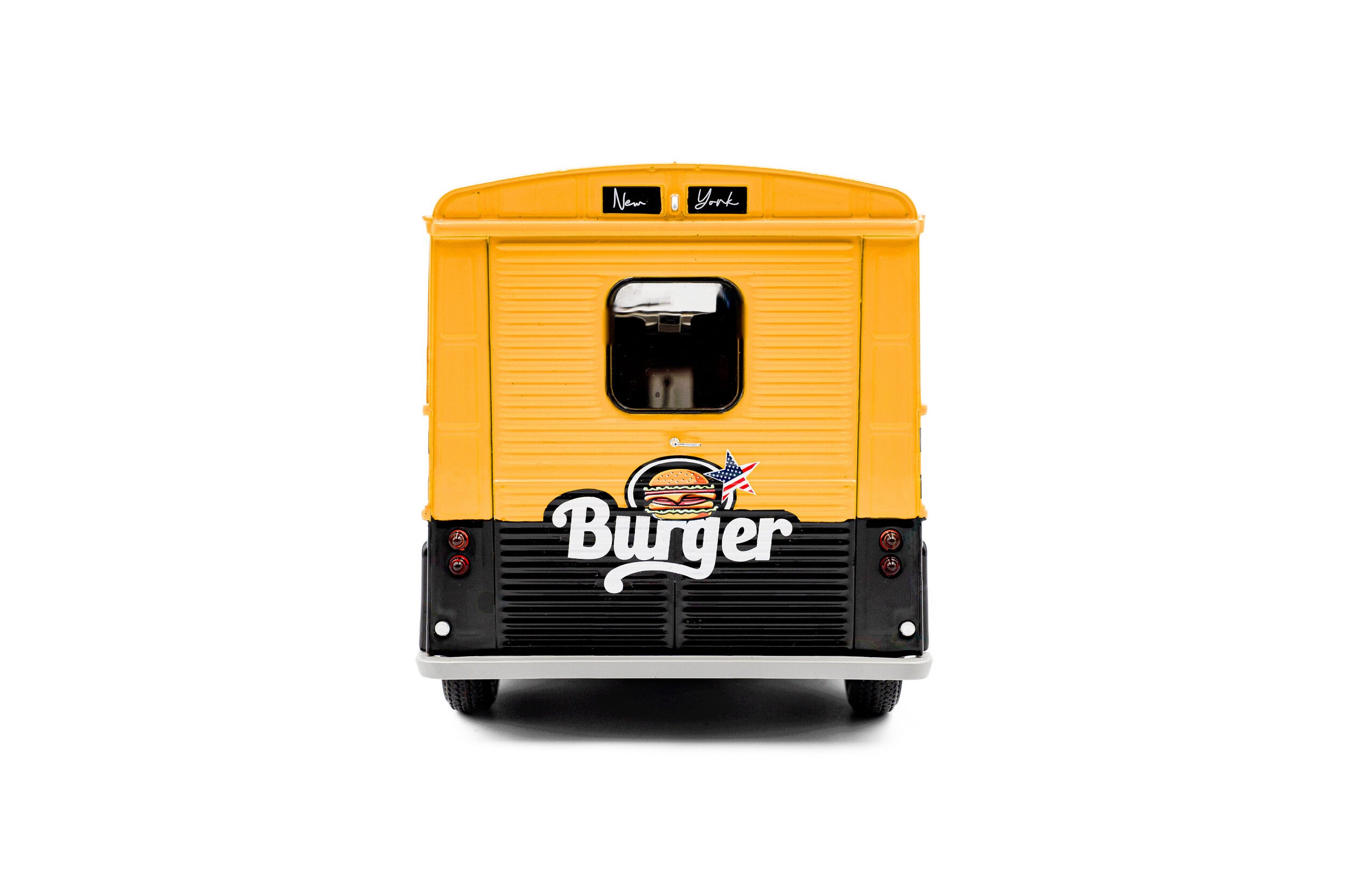 Solido 1:18 Diecast - Citroën Type HY NYC BURGER VAN, Yellow - S1804822
