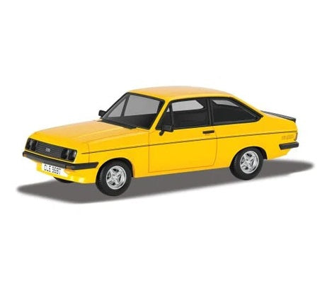 Corgi Vanguards 1:43 SCALE 1979 Ford Escort Mk2 RS2000 VA14900 in Signal Yellow