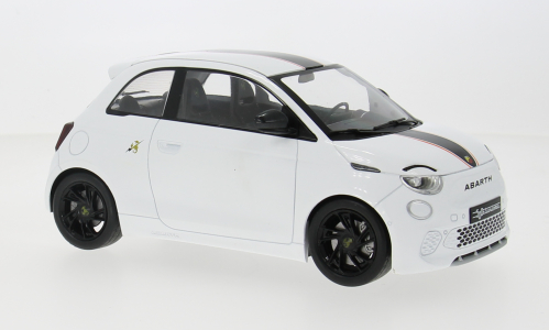 MCG 1:18 Diecast  - 2024 Fiat 500e Abarth, White - MCG18497
