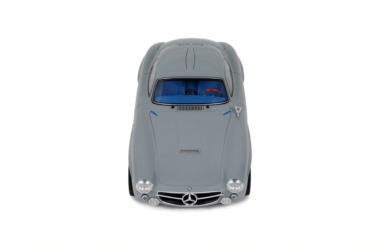 GT Spirit 1:18 Scale Resin Model Car 2019 Mercedes 300 SL S-Klub Gullwing Grey - GT418