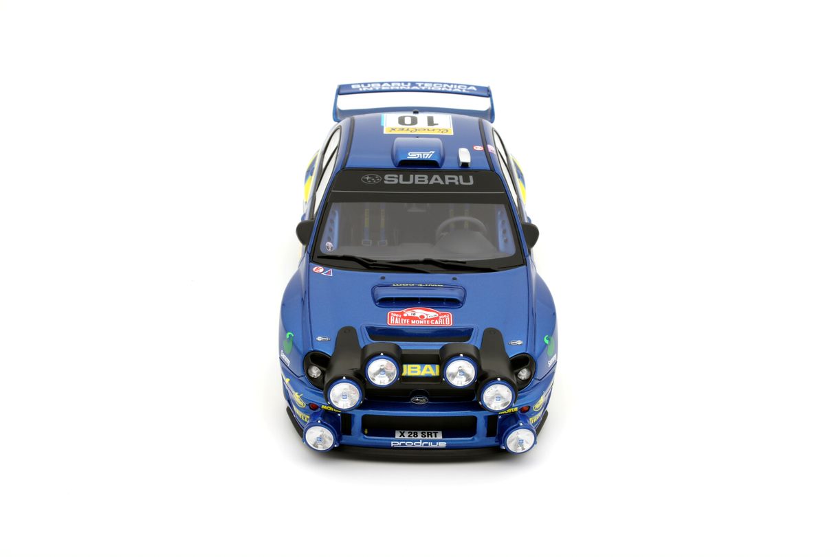 OTTO 1:18 Scale Resin Model Car - Subaru Impreza WRC #10 Makinen Rallye Monte Carlo 2002 (OT784)