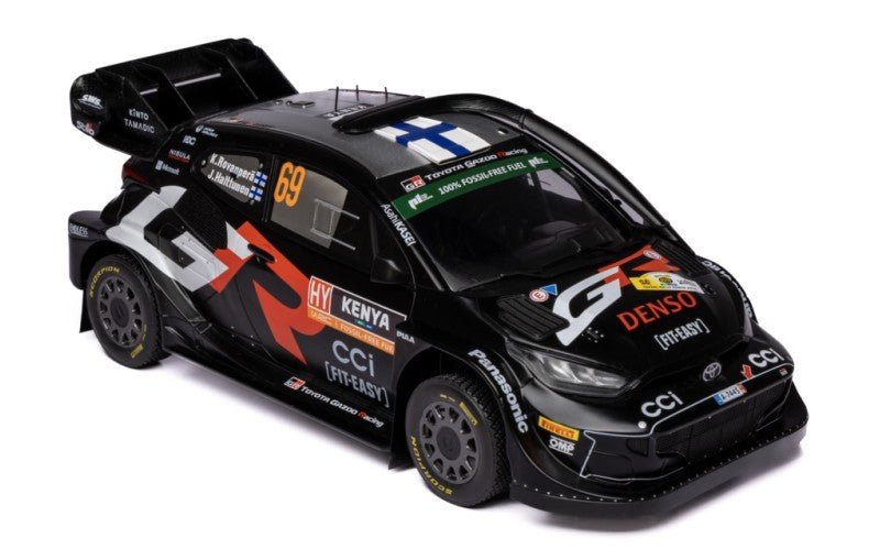 IXO 1:18 Diecast - Toyota Yaris Rally 1, #69 K.Rovanpera - J.Halttunen Winer Safari Rally Kenya 2024 - IXO18RMC206.22